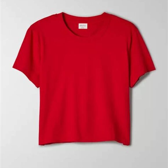 Wilfred Free, bright red t-shirt, XXS - Picture 4 of 4
